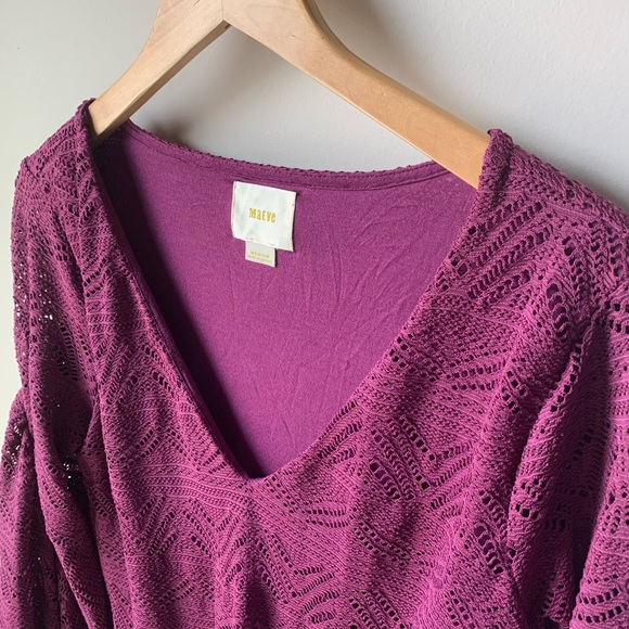 Maeve by Anthropologie Bell Sleeve Dress - Picture 2 of 6